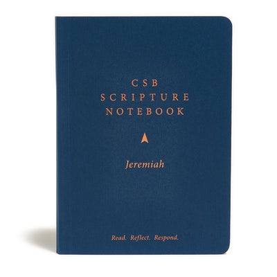 Cover image for CSB Scripture Notebook, Jeremiah, isbn: 9781087731315