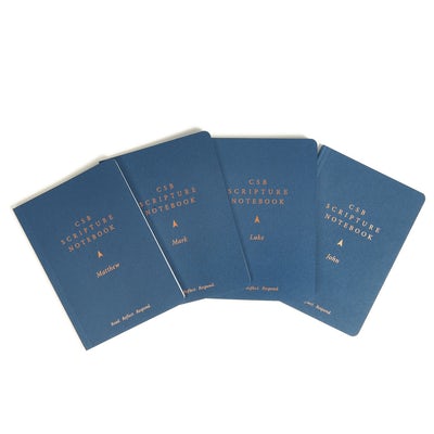 Cover image for CSB Scripture Notebook, Gospel Set, isbn: 9781087734255