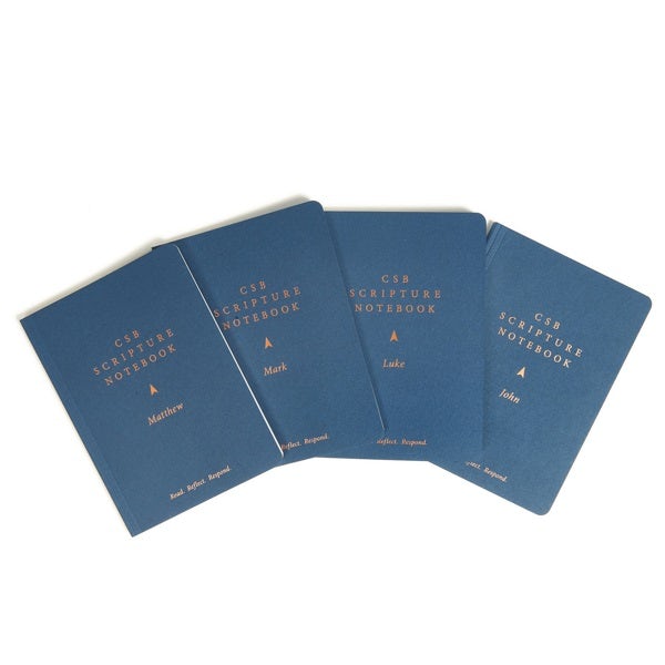 Cover image for CSB Scripture Notebook, Gospel Set, isbn: 9781087734255