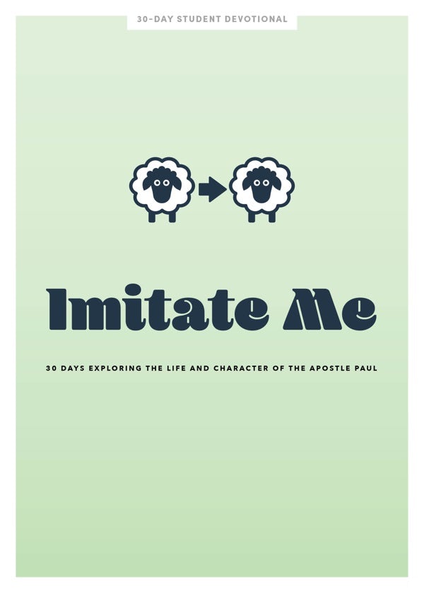 Cover image for Imitate Me - Teen Devotional, isbn: 9781087744452