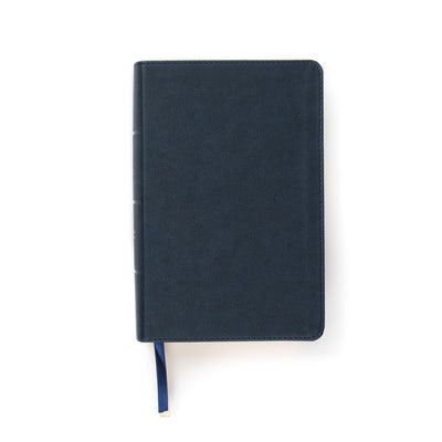 Cover image for CSB Single-Column Compact Bible, Navy Leathertouch, isbn: 9781087751368