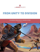 Cover image for The Gospel Project for Preschool: Younger Preschool Leader Guide - Volume 4: From Unity to Division, isbn: 9781087757933
