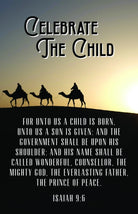 Cover image for Christmas Bulletin: Celebrate the Child (Package of 100), isbn: 9781087765167