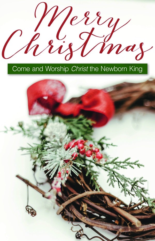 Cover image for Christmas Bulletin: Come and Worship (Package of 100), isbn: 9781087765181