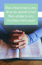 Cover image for General Worship Bulletin: What a Friend (Package of 100), isbn: 9781087765273