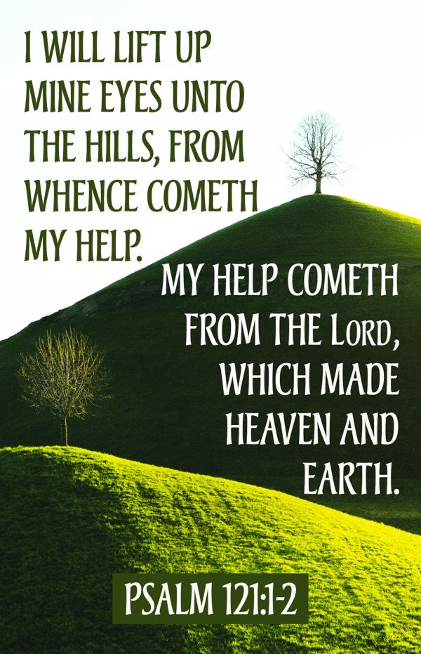 Cover image for General Worship Bulletin: I Will Lift Up (Package of 100), isbn: 9781087765358