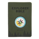 Cover image for CSB Explorer Bible for Kids, Olive Compass Leathertouch, Indexed, isbn: 9781087765686