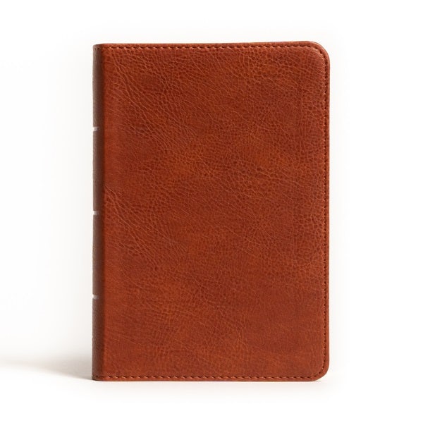Cover image for NASB Large Print Compact Reference Bible, Burnt Sienna Leathertouch, isbn: 9781087765709