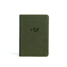 Cover image for NASB Large Print Compact Reference Bible, Olive Leathertouch, isbn: 9781087765716