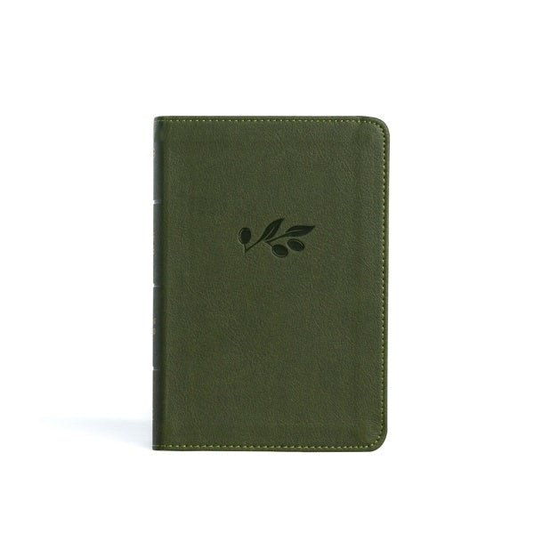 Cover image for NASB Large Print Compact Reference Bible, Olive Leathertouch, isbn: 9781087765716