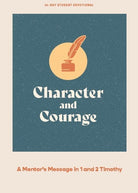 Cover image for Character and Courage - Teen Devotional, isbn: 9781087767291