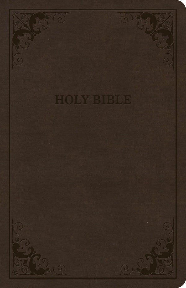 Cover image for CSB Thinline Bible, Value Edition, Brown Leathertouch, isbn: 9781087767673