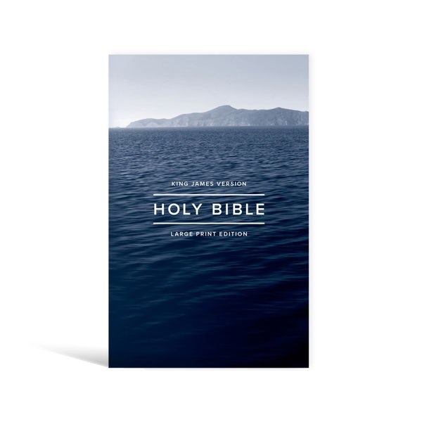 Cover image for KJV Outreach Bible, Large Print Edition, isbn: 9781087767864