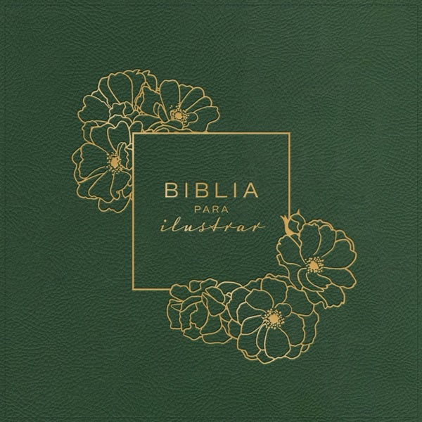 Cover image for Rvr 1960 Biblia Para Ilustrar, Verde Símil Piel, isbn: 9781087768564