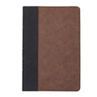 Cover image for CSB Large Print Thinline Bible, Black/Brown Leathertouch, isbn: 9781087774404