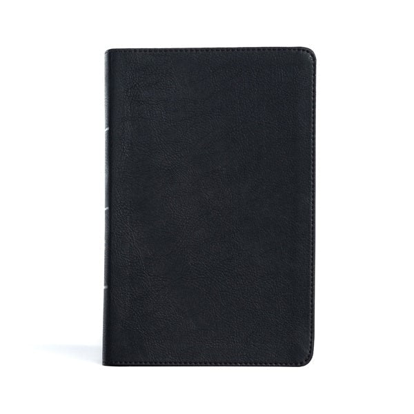 Cover image for CSB Large Print Personal Size Reference Bible, Black Leathertouch, Indexed, isbn: 9781087774480