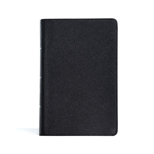 Cover image for CSB Large Print Personal Size Reference Bible, Black Genuine Leather, Indexed, isbn: 9781087774626