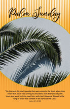 Cover image for Palm Sunday Bulletin: Took Branches (Package of 100), isbn: 9781087775395