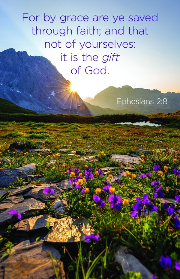 Cover image for General Worship Bulletin: The Gift of God (Package of 100), isbn: 9781087775623