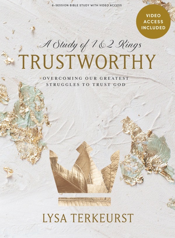 Cover image for Trustworthy - Bible Study Book with Video Access, isbn: 9781087778747