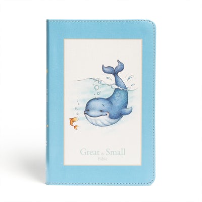 Cover image for CSB Great and Small Bible, Blue Leathertouch, isbn: 9781087779973