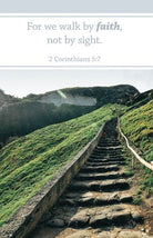 Cover image for General Worship Bulletin: By Faith (Package of 100), isbn: 9781087782256