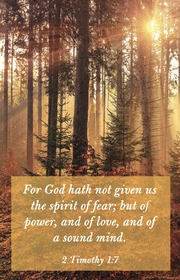 Cover image for General Worship Bulletin: For God Hath (Package of 100), isbn: 9781087782270