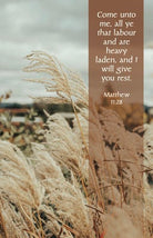 Cover image for Funeral Bulletin: All Ye (Package of 100), isbn: 9781087782348