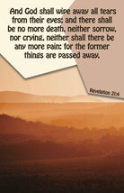 Cover image for Funeral Bulletin: And God Shall (Package of 100), isbn: 9781087782362