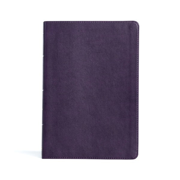 Cover image for KJV Large Print Thinline Bible, Plum Leathertouch, isbn: 9781087782799