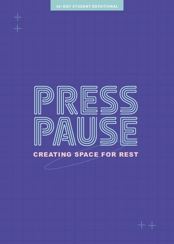 Cover image for Press Pause - Teen Devotional, isbn: 9781087784878