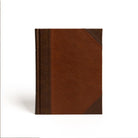 Cover image for CSB Notetaking Bible, Large Print Edition, Brown/Tan Leathertouch Over Board, isbn: 9781087785509