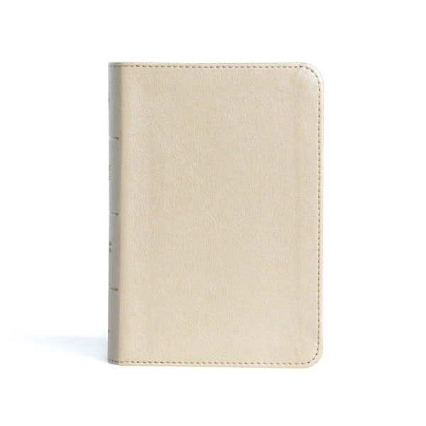 Cover image for CSB Large Print Compact Reference Bible, Gold Leathertouch, isbn: 9781087785691