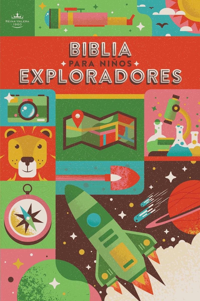 Cover image for Rvr 1960 Biblia Para Niños Exploradores, Multicolor Tapa Dura, isbn: 9781087788265