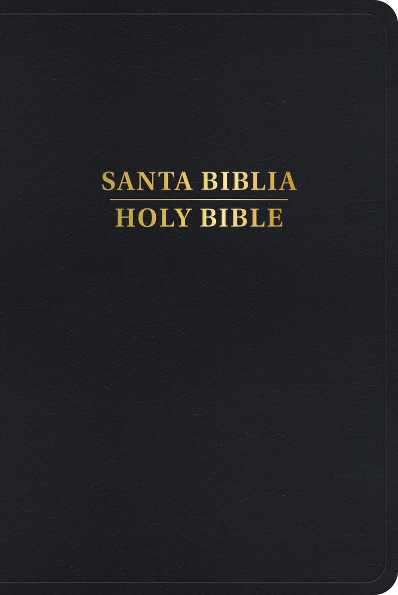 Cover image for Rvr 1960/KJV Biblia Bilingüe, Negro Imitación Piel Con Índice (Edición 2024), isbn: 9781087788418