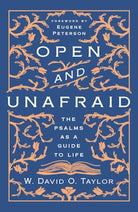 Cover image for Open and Unafraid, isbn: 9781400210473