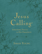 Cover image for Jesus Calling, Large Text Teal Leathersoft, with Full Scriptures, isbn: 9781400247905
