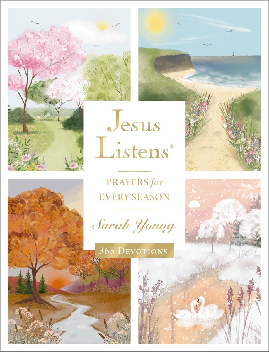 Cover image for Jesus Listens: Prayers for Every Season (New for 2025), isbn: 9781400254675
