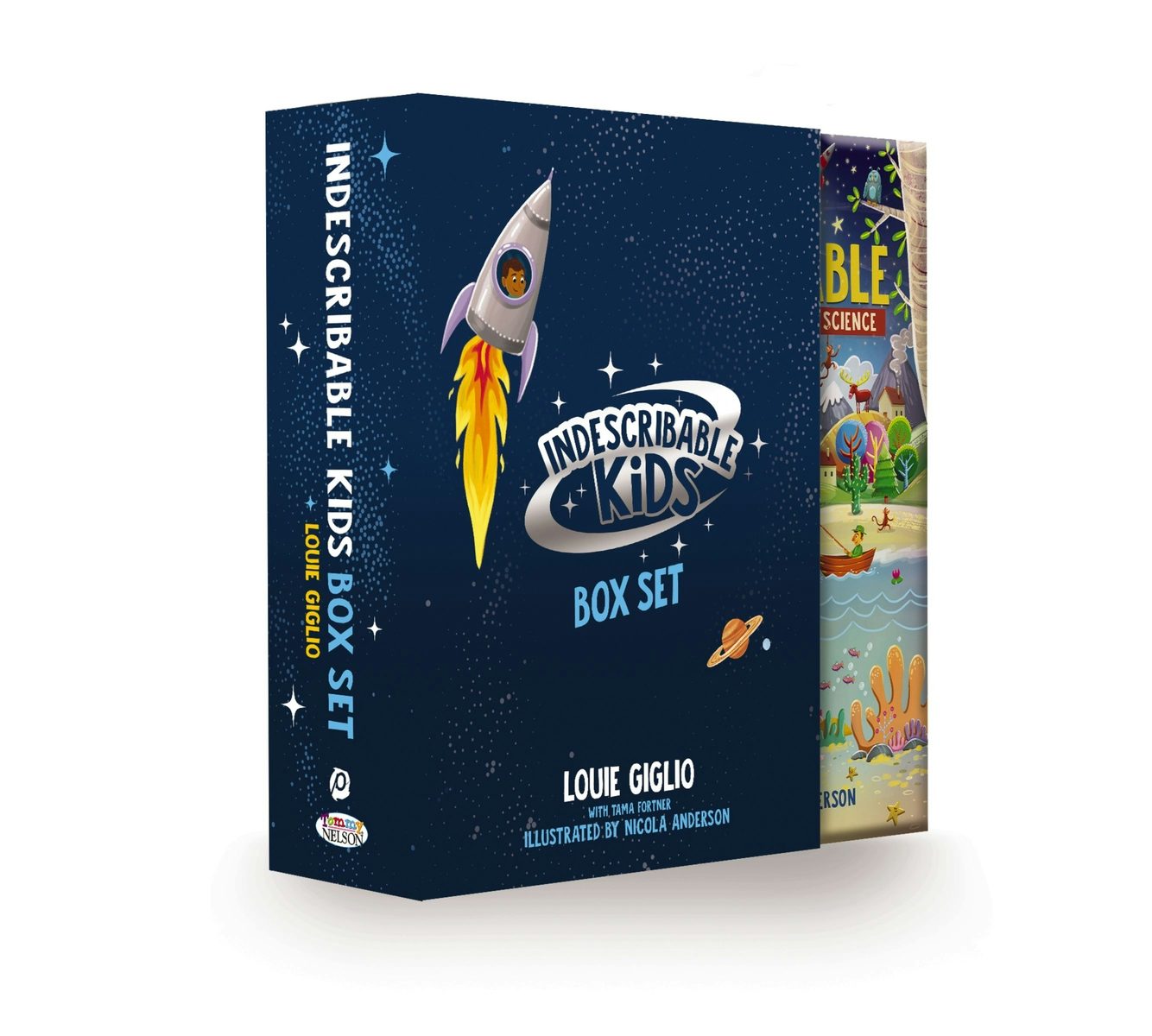 Cover image for Indescribable Kids Box Set with Poster (Indescribable, How Great Is Our God, the Wonder of Creation), isbn: 9781400255047