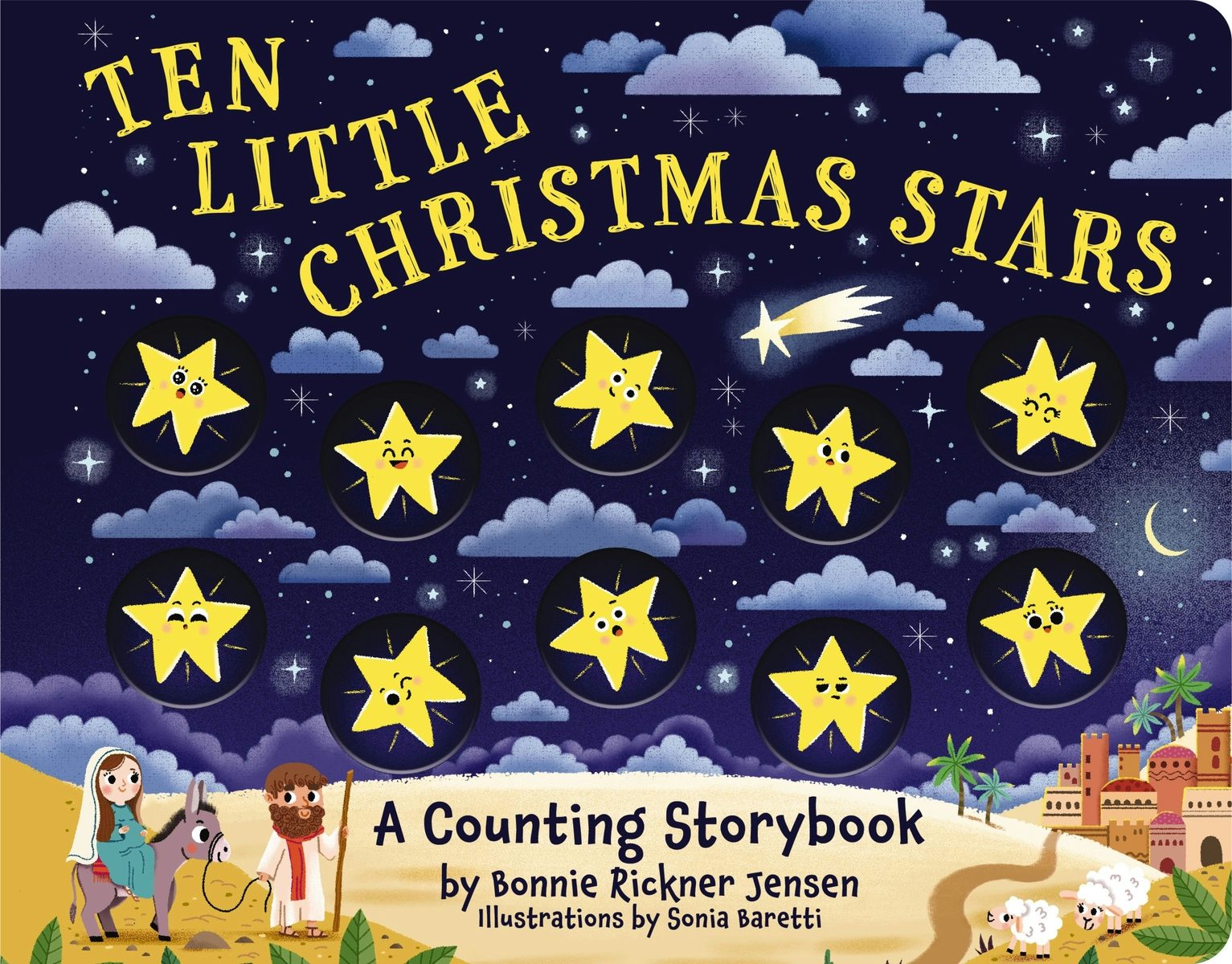Cover image for Ten Little Christmas Stars, isbn: 9781400257867