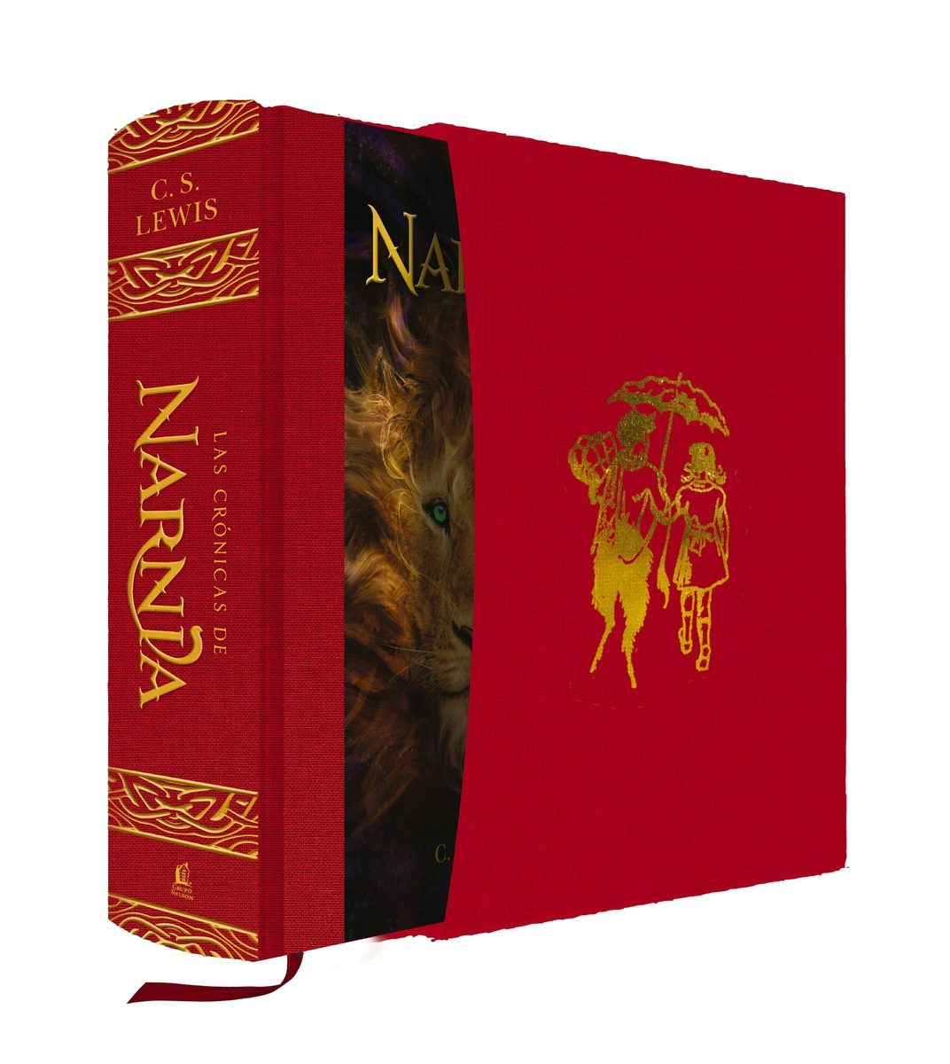 Cover image for Las Crónicas de Narnia, Edición de Lujo, Tapa Dura Con Estuche: 7 Libros En 1, isbn: 9781400258291