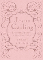 Cover image for Jesus Calling, Pink Leathersoft, with Scripture References, isbn: 9781400320110
