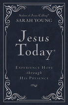 Cover image for Jesus Today Deluxe Edition, Leathersoft, Navy, with Full Scriptures, isbn: 9781400322909