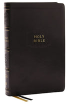 Cover image for KJV Holy Bible with 73,000 Center-Column Cross References, Black Leathersoft, Red Letter, Comfort Print: King James Version, isbn: 9781400330560