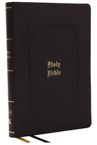 Cover image for KJV Holy Bible: Giant Print Thinline Bible, Black Leathersoft, Red Letter, Comfort Print: King James Version (Vintage Series), isbn: 9781400331765