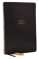Cover image for KJV Holy Bible with Apocrypha and 73,000 Center-Column Cross References, Black Leathersoft, Red Letter, Comfort Print: King James Version, isbn: 9781400331925