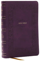Cover image for NKJV Compact Paragraph-Style Bible W/ 43,000 Cross References, Purple Leathersoft, Red Letter, Comfort Print: Holy Bible, New King James Version, isbn: 9781400333370