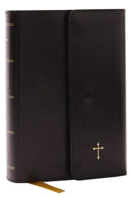 Cover image for KJV Holy Bible: Compact with 43,000 Cross References, Black Leatherflex with Flap, Red Letter, Comfort Print: King James Version, isbn: 9781400333417