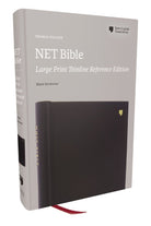 Cover image for Net Bible, Large Print Thinline with Cross References, Hardcover, Comfort Print (Thumb Indexed), isbn: 9781400334872