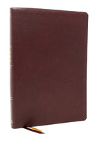 Cover image for Peace of God Bible: Discover and Experience God's Shalom Throughout the Bible (Nkjv, Burgundy Bonded Leather, Red Letter, Comfort Print), isbn: 9781400335053